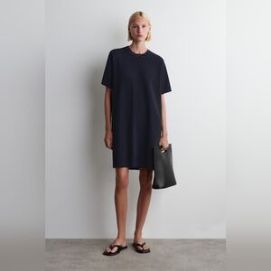 COS Gray Super Soft T-Shirt Dress Size Medium